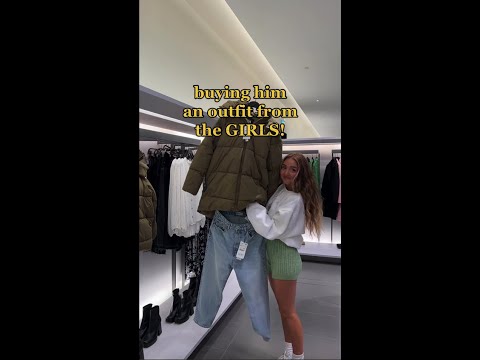 buying a GUY outfits from the GIRLS section #challenge