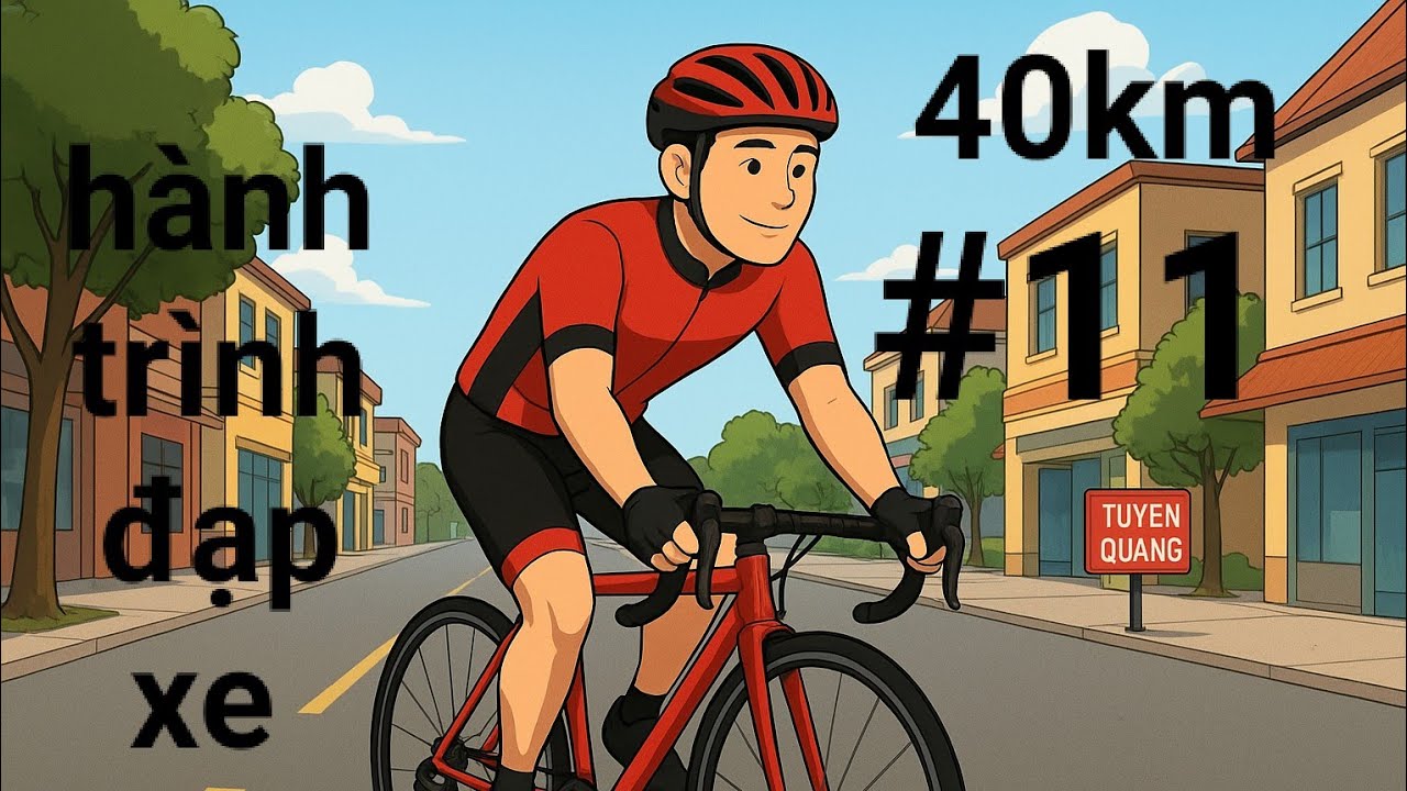 HÀNH TRÌNH ĐẠP XE 40KM TRONG 30 NGÀY #11 40KM CYCLING JOURNEY 
