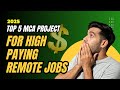 MCA Final Year: Top 5 Projects for HIGH-PAYING Remote Jobs & Fresher Roles (2025 Guide)