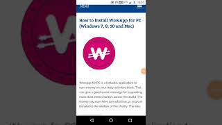 How to Install WowApp for PC (Windows 7, 8, 10 and Mac) screenshot 2