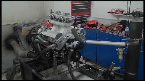SBC 549HP 383 STROKER ENGINE DYNO RUN FOR SHANNON CRUMPS BY WHITE PERFORMANCE AND MACHINE