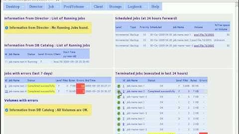 Webacula introduction