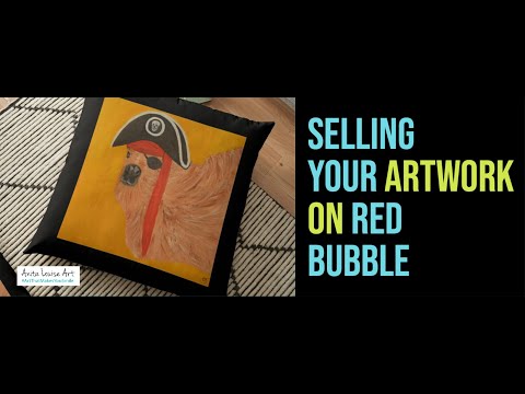 Pros and Cons of Selling Your Artwork on the Red Bubble Website