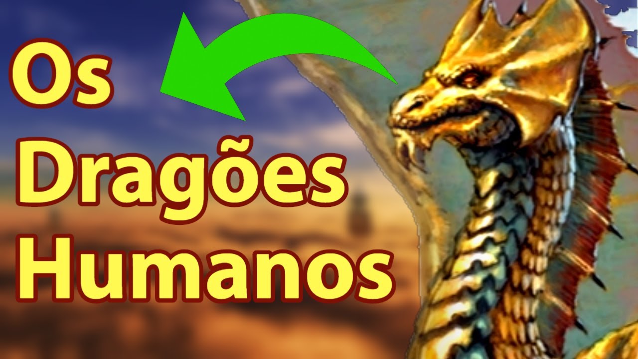 Os dragões mais humanos do Dungeons & Dragons! (D&D 5.0)
