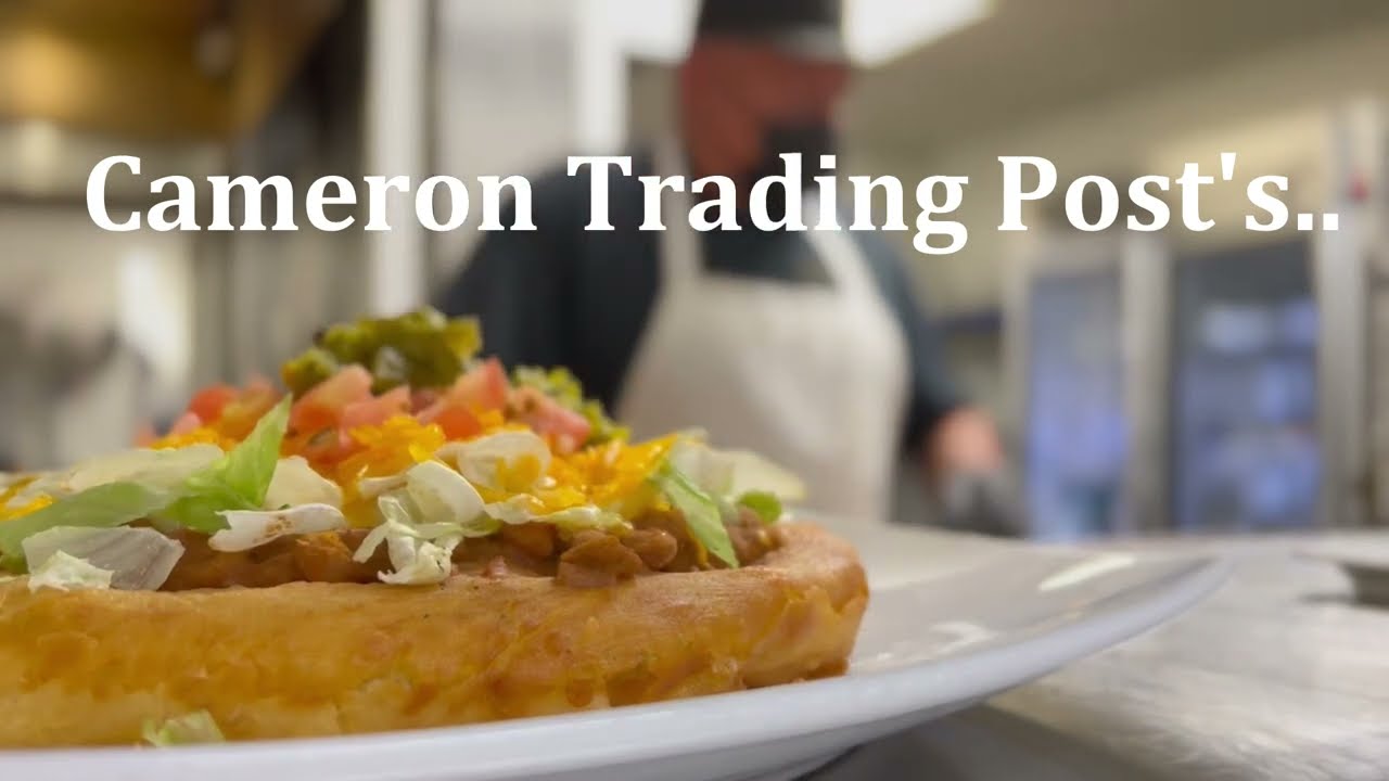 Cameron Trading Post's Famous Navajo Taco