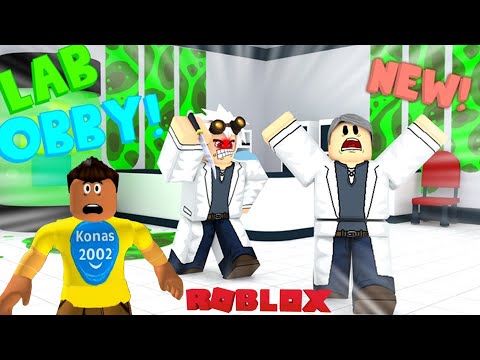 Roblox Escape The Lab Obby Roblox Gameplay Konas2002 Youtube - 10k visitsminecraft obby roblox