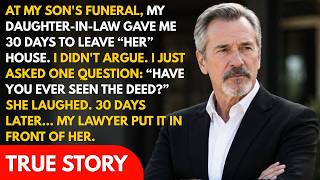 Information At My Son’s Funeral,My Daughter-in-Law Said,“Pack Your Bags and Get Out”—She Had Never Seen the Deed Update