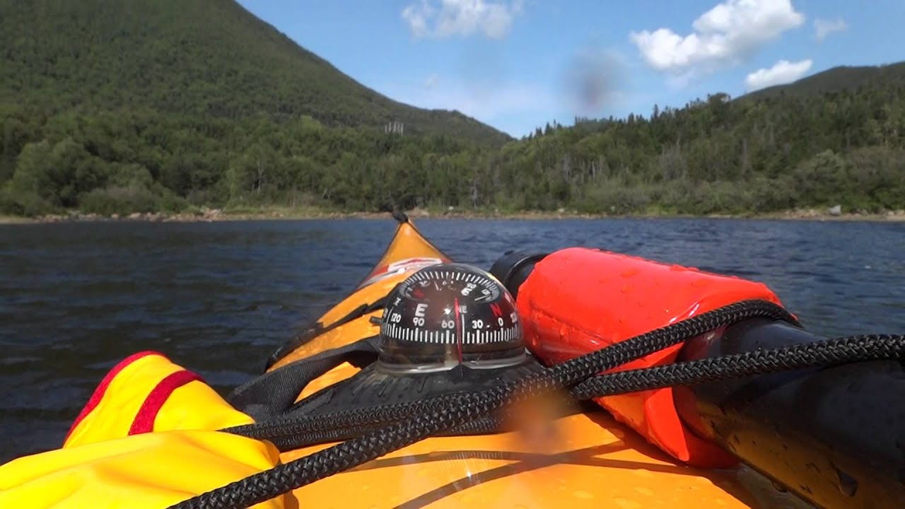 Kayaking Small Surf into Rocky Barachois Brook YouTube
