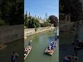 Garret Hostel Bridge view: AM vs PM #cambridge #punting #bridge #view #river #travel
