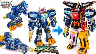 PowerRangers CaptainForce DX Guardian DX Pirates  CaptainGuardianKing Transformation screenshot 5