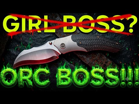 Who Greenlit This Design? - We Knives Orc Boss Full Review