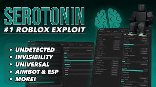 Undetected Serotonin External The Best Roblox Cheat Desync Invisibility, Esp, Aimbot, More