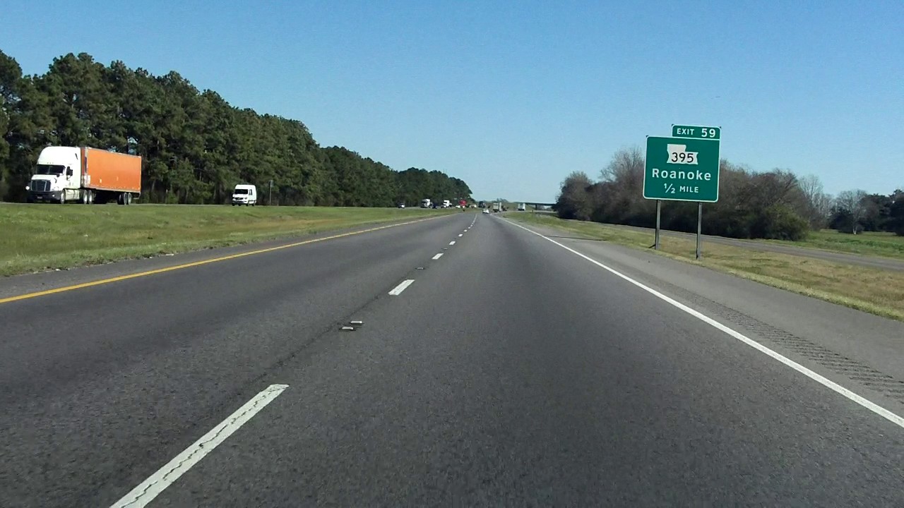Interstate 10 Louisiana (Exits 54 to 64) eastbound YouTube