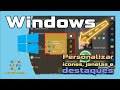 Windows 10 Personalizar Barra De Tarefas ícones E Destaques Mudar Cor De Destaque mp3