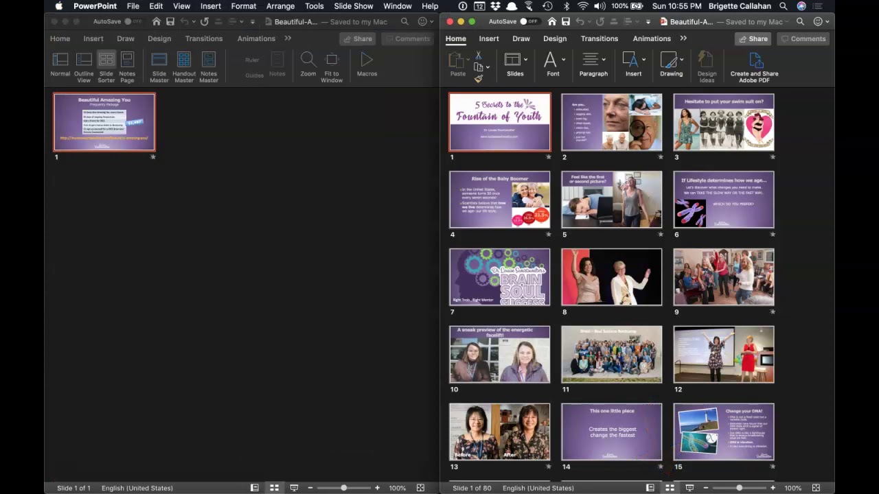 How to add a slide from a different PowerPoint deck - YouTube