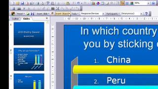 Adding a countdown clock or response counter on TurningPoint Interactive Voting System from Eurosis Wealth