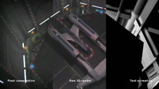 THE VOID - new 3D sci fi movie - Making Of / Test Footage - space ship animation video (HD)