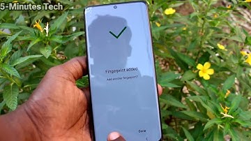 How to set fingerprint lock in Samsung Galaxy S21 Ultra
