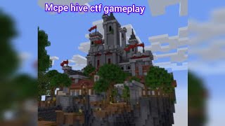 Mcpe hive ctf gameplay|NJ|