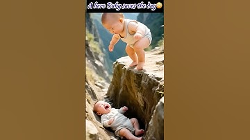 Crying Baby Gets Cutest Help Ever😭 #shorts #ytshorts #aibaby #emotional #kindness #inspirational