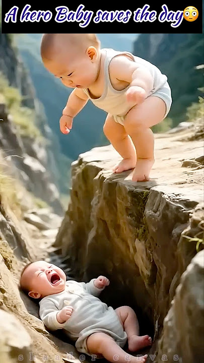 Crying Baby Gets Cutest Help Ever😭 #shorts #ytshorts #aibaby #emotional #kindness #inspirational