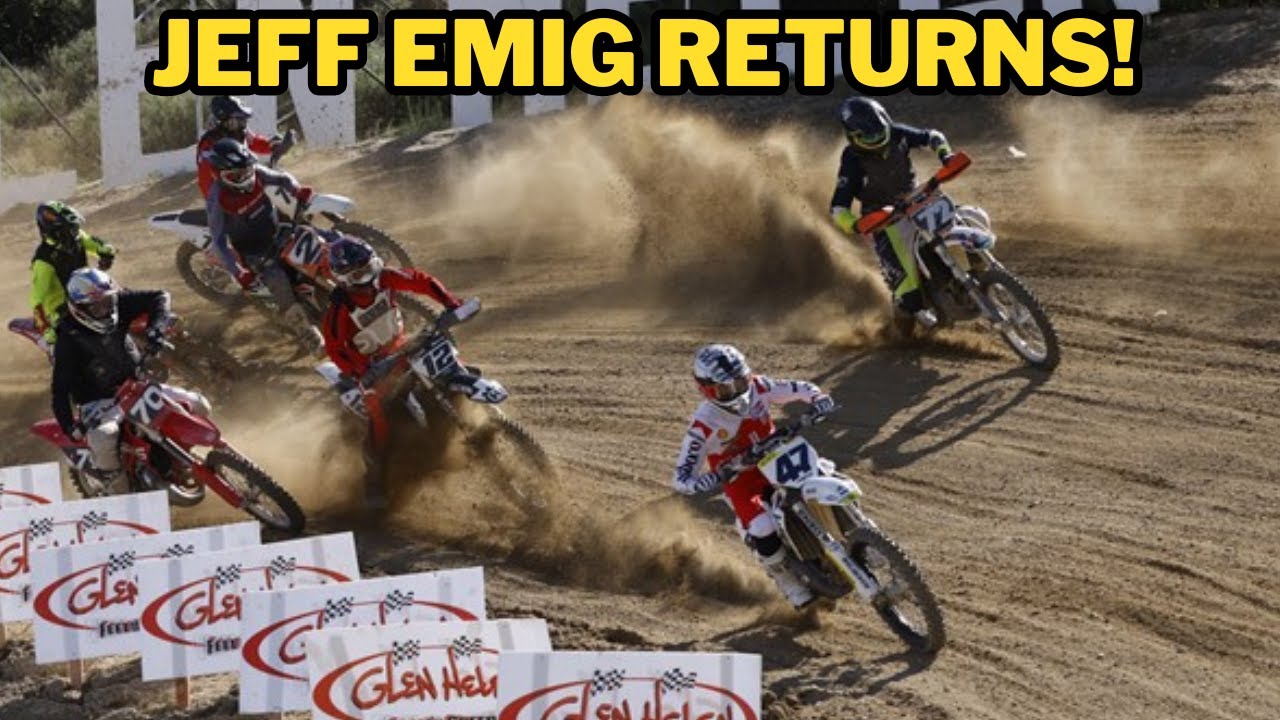 Jeff Emig Returns to Motocross on a 2 Stroke!