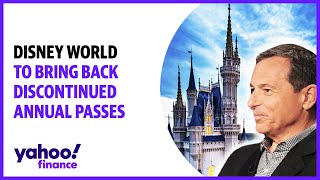 Disney World to bring back discontinued annual passes