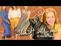 THRIFT WITH ME & THRIFT HAUL | we hit the jackpot of thrifted dresses | WELL-LOVED