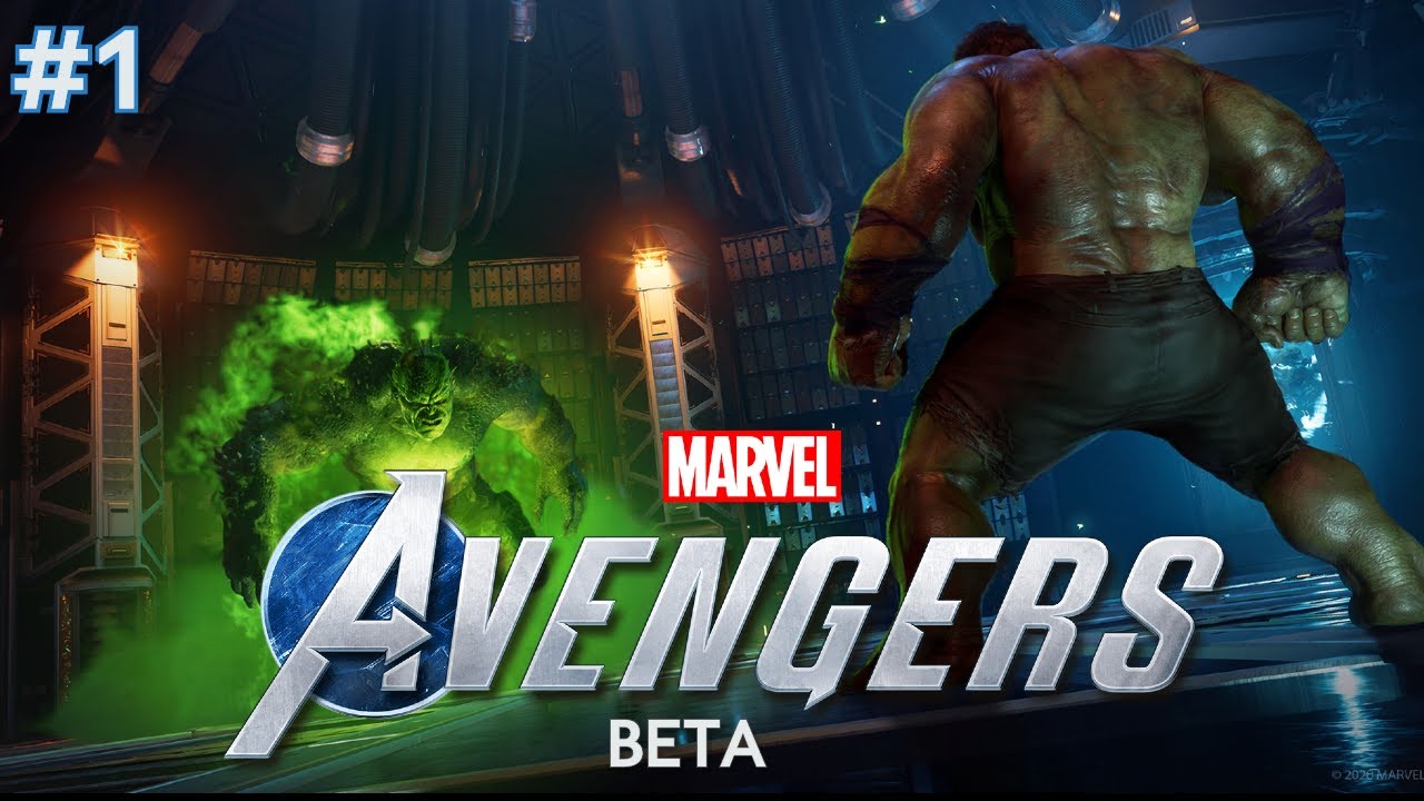 Marvel's Avengers BETA #1| with ASHCAN-MAN