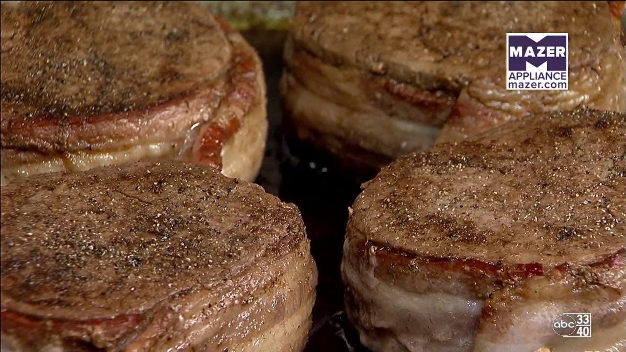 Bacon Wrapped Filet From Mr P S Part 2 Youtube