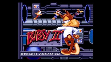 SNES Bubsy II gameplay overview (no commentary)