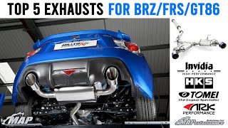 Top 5 First Gen Subaru BRZ/Scion FRS/Toyota GT86 Exhausts