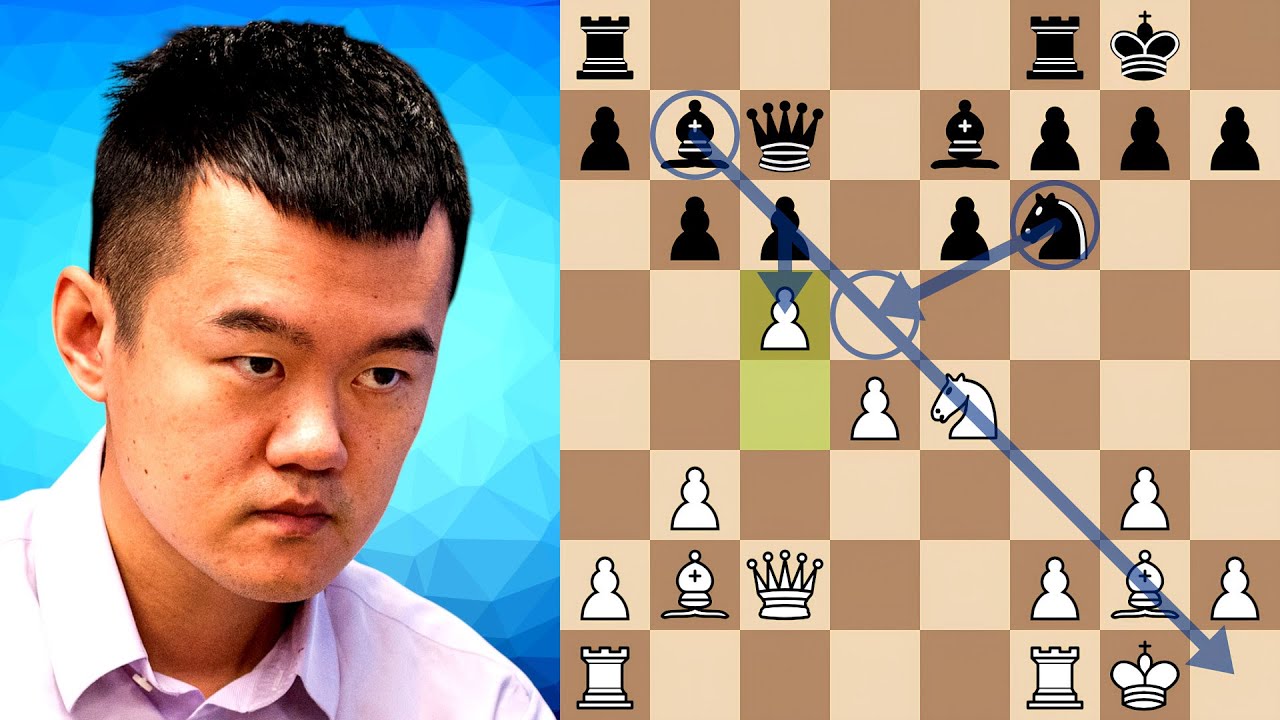 Ding Liren's Catalan Breaks Vidit Gujrathi in 18* Moves