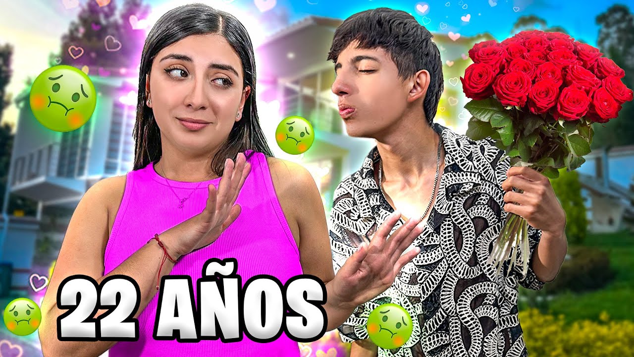 ¡ME ENAMORO de una CHICA de 22 AÑOS y ASI REACCIONA