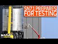 SpaceX Boca Chica - SN7.1 assembly ahead of pop test as SN6 closes in on Hop