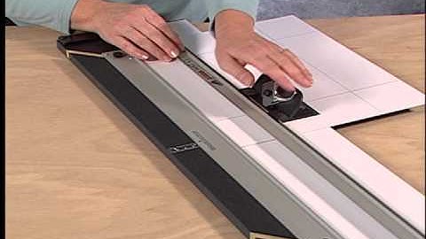 How To Cut Left Handed on a Logan Mat Cutter