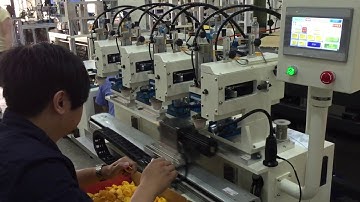 4-Color Ink Cup Pad Printer w/Shuttle Station-FC-164DCC-SD-【FineCause】