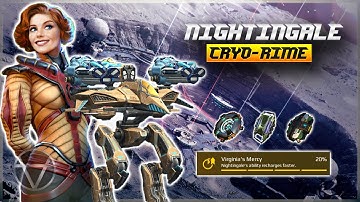 [WR] 🔥 Mk2 Cryo Rime Nightingale - Gameplay | War Robots