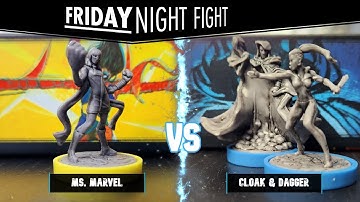 Friday Night Fight: Ms. Marvel VS Cloak & Dagger