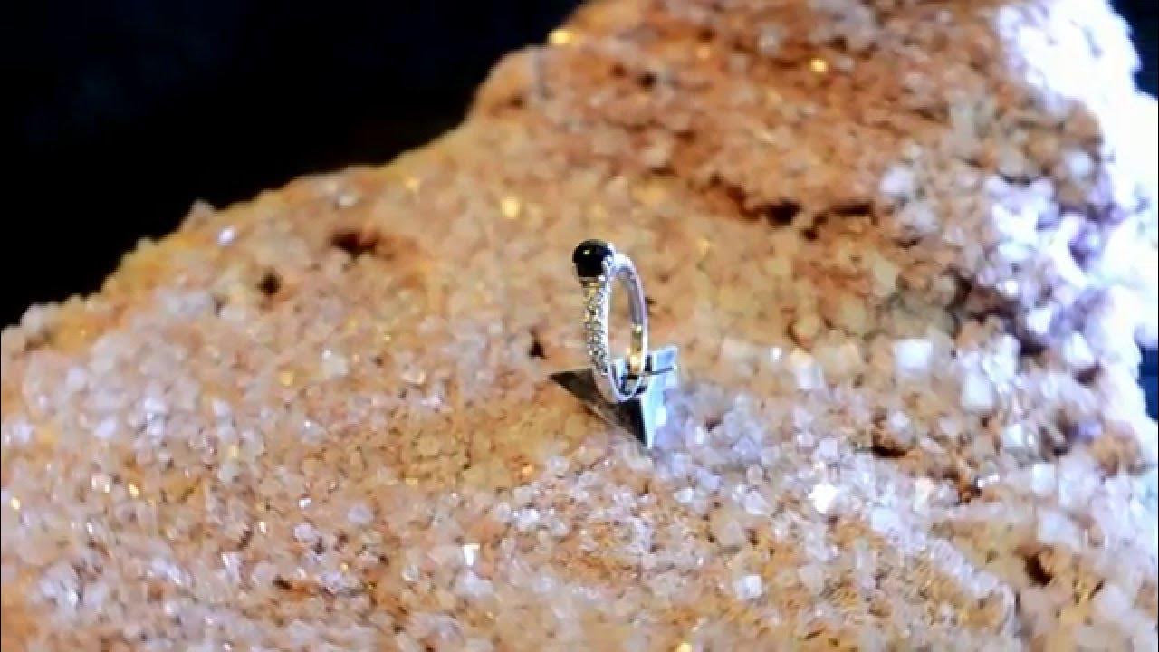 Cat's Eye Enstatite Solitaire Ring YouTube