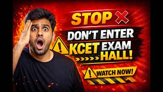 Kcet Final Strategy 🚀 3 Round Method To Boost Your Rank