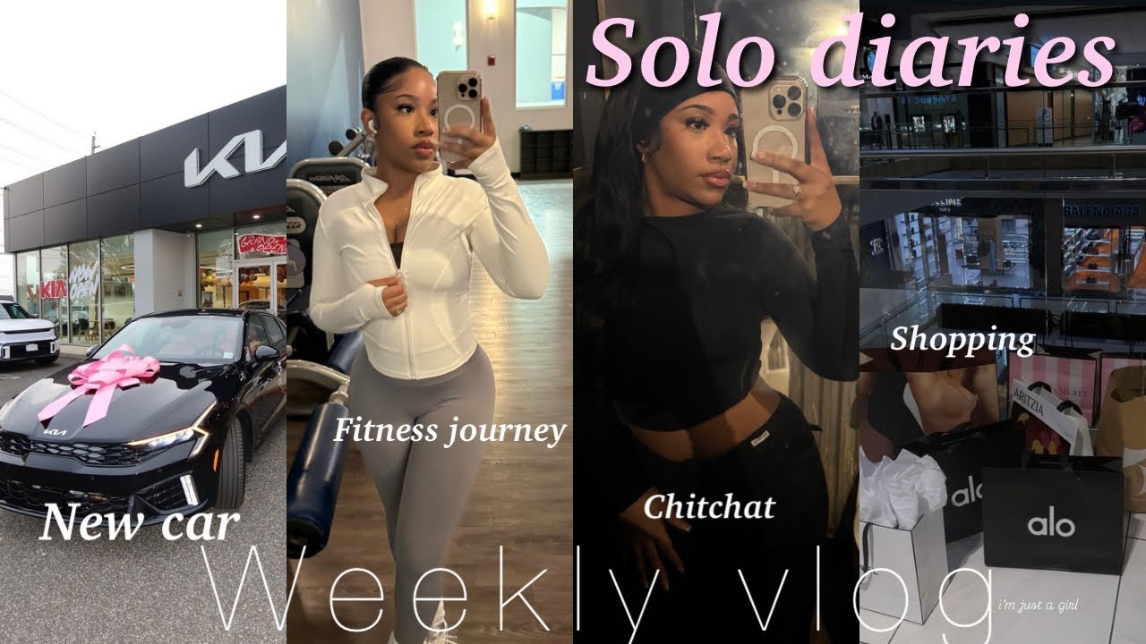 Еженедельный видеоблог | Дневник одиночки: презентация новой машины, шопинг, тренировка в спортза...