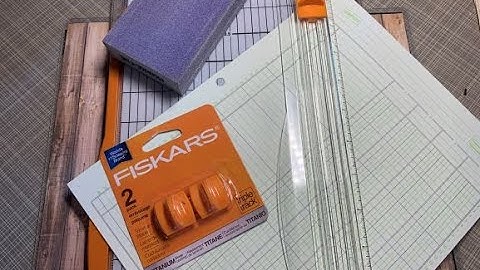 Sharpening Paper Trimmer Blade EASY How To!!!!