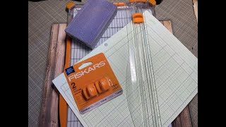 Sharpening Paper Trimmer Blade EASY How To!!!!