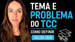 Como Fazer seu TCC: Tema e Problema de Pesquisa (Válido 2026) Como Fazer seu TCC: Tema e Problema de Pesquisa (Válido 2026)