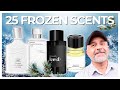FROZEN FRAGRANCES 25 Icy Metallic Alpine Cold Weather Scents 