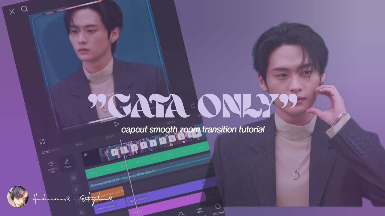 Gata Only - Smooth Zoom Transition | Capcut Tutorial | - YouTube