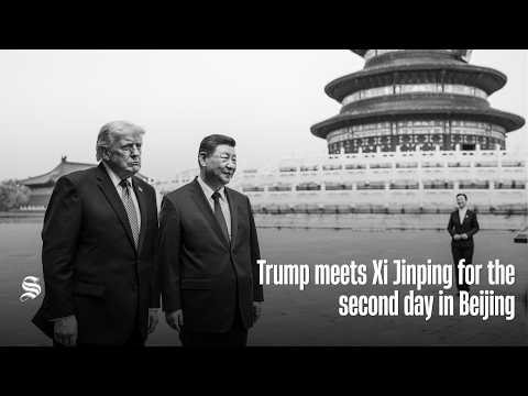 Video US President Donald Trump meets Chinese President Xi Jinping for the second day in Beijing