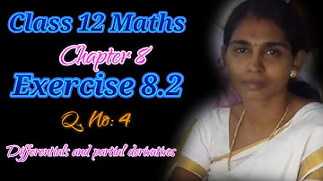 Class 12 maths chapter 8 exercise 8.2 Q No 4