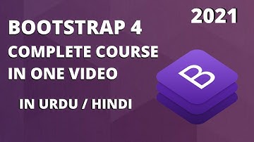 Bootstrap 4 Complete Course in one Video | Bootstrap Full Course in Urdu/Hindi | Bootstrap tutorial